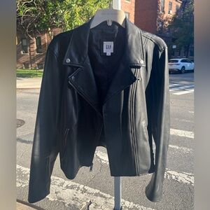 Gap Faux Leather Motorcycle Jacket 🖤